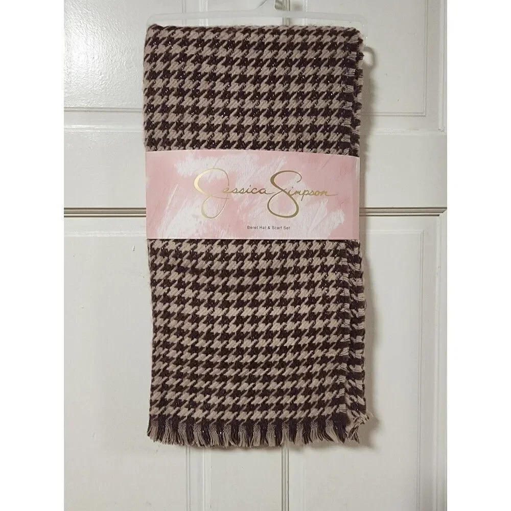 Jessica Simpson Women's Winter Warm Hat & Scarf Set